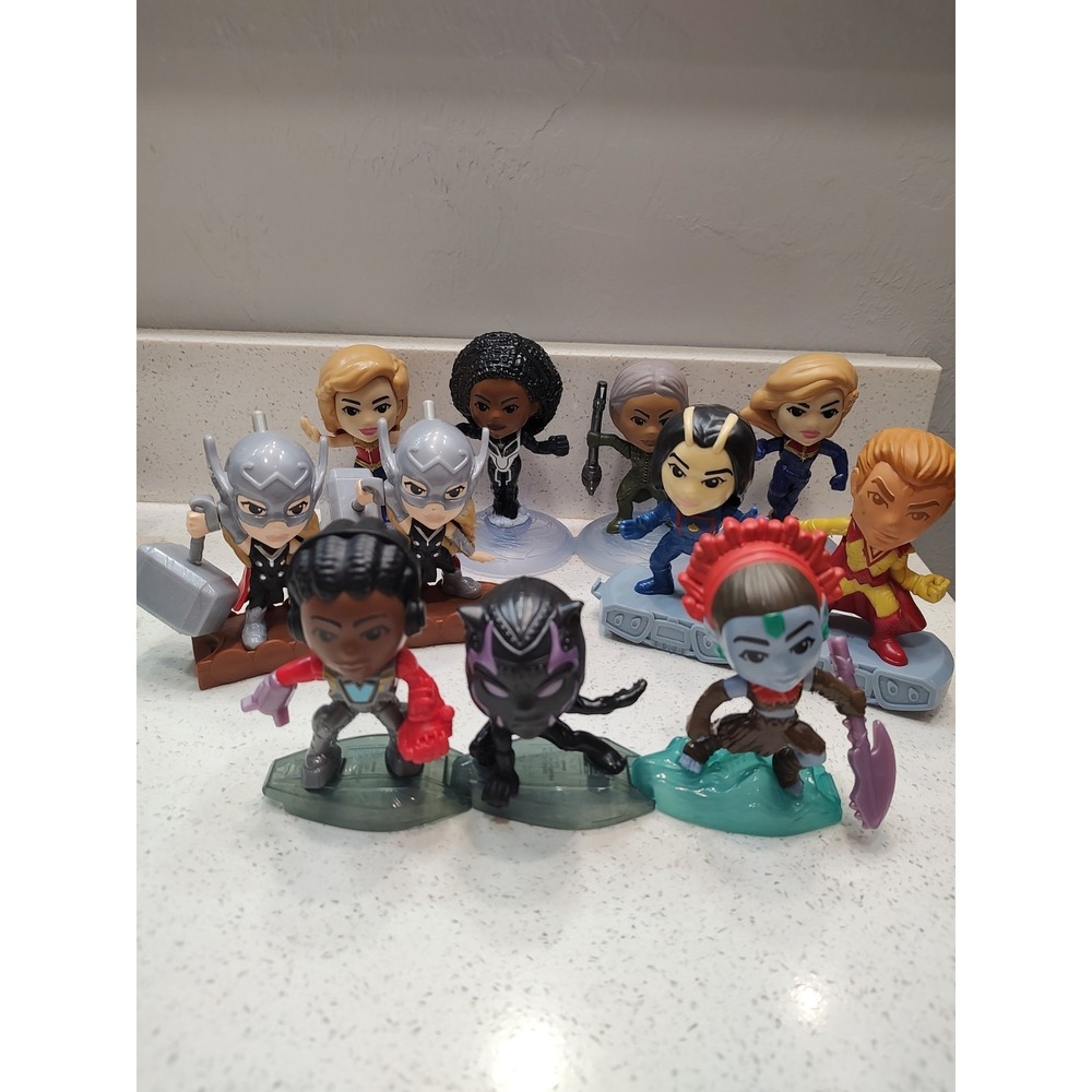 McDonald's 2022 Marvels Black Panther Thor Happy Meal Toys Complete Lot Set 11